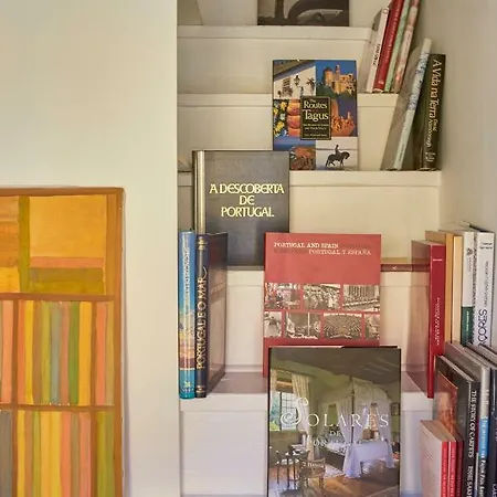 Apartment Charming Em Belem-books And Canvas *